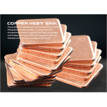 Dissipador de calor de cobre de alta eficiência